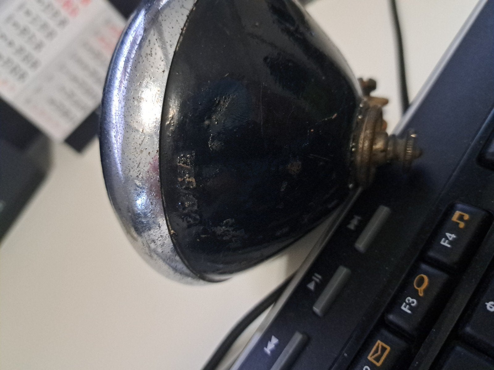Fietslamp Bosch Rotodyn Elga, Fietsen en Brommers, Fietsaccessoires | Fietsverlichting, Ophalen of Verzenden, Gebruikt, Dynamo