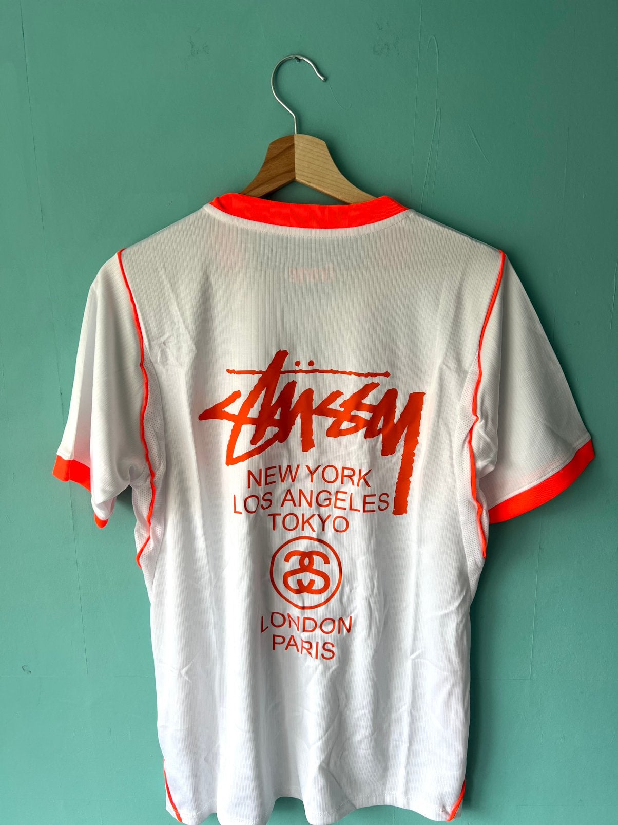 Nederlands elftal uitshirt WK 2026 Stüssy  Maat S, Wit, Nieuw, Ophalen of Verzenden, Nike