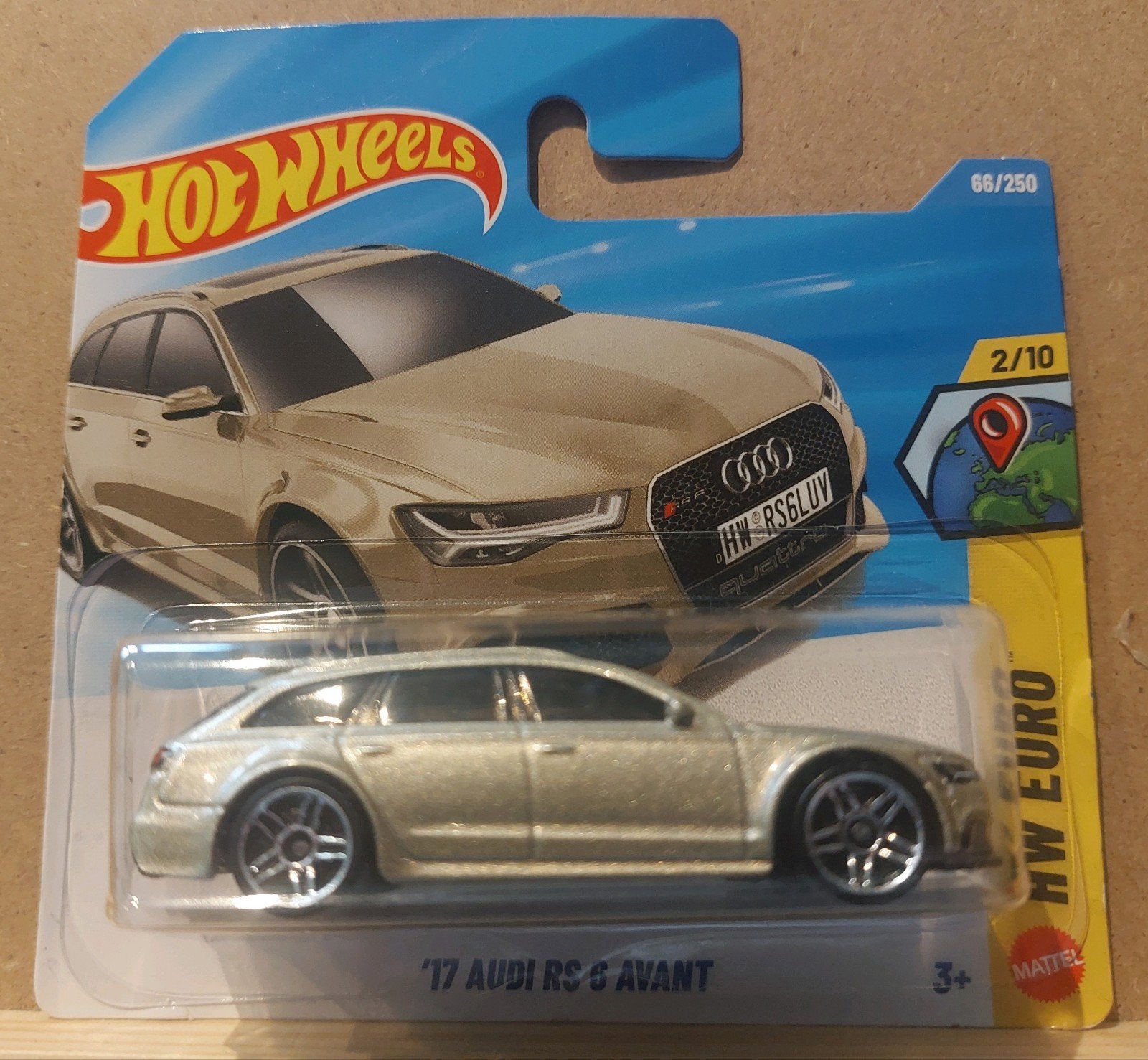 Hot Wheels '17 Audi RS6 Avant HW Euro (Nieuw), Ophalen of Verzenden, Nieuw, Auto