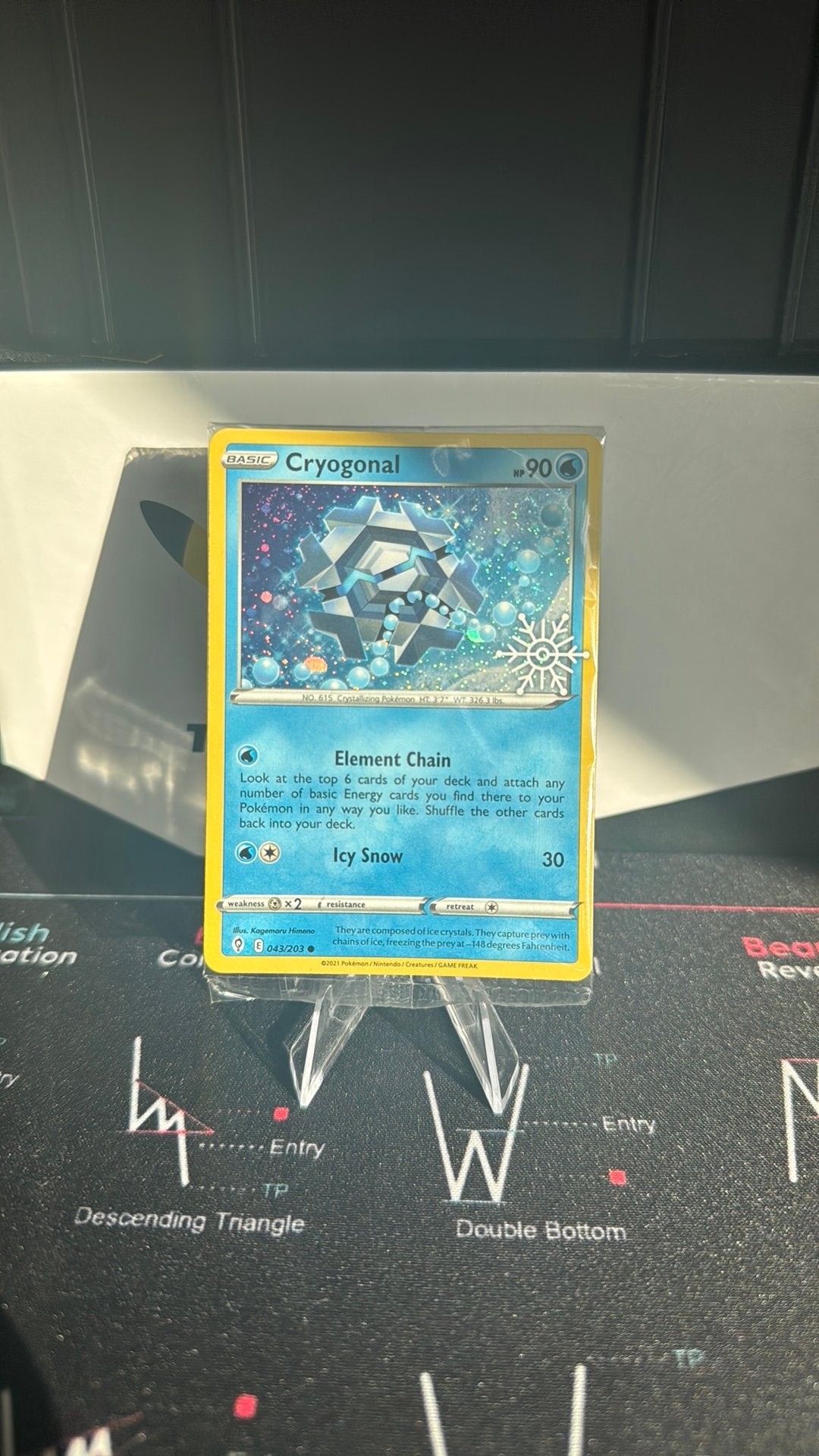 Cryogonal 043/203 Snowflake Stamped Sealed, Ophalen of Verzenden, Zo goed als nieuw