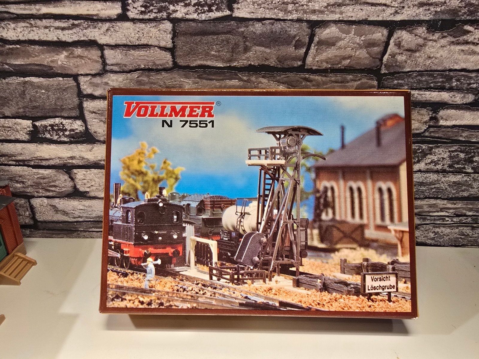 vollmer slakkenlift bouwdoos N spoor trein 1:160, Overige merken, Gelijkstroom of Wisselstroom, Brug, Tunnel of Gebouw, Nieuw