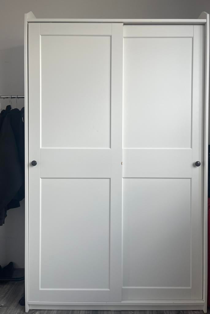 IKEA HAUGA closet white, Doe-het-zelf en Verbouw, Deuren en Horren, Ophalen, Zo goed als nieuw, Binnendeur, 200 tot 215 cm