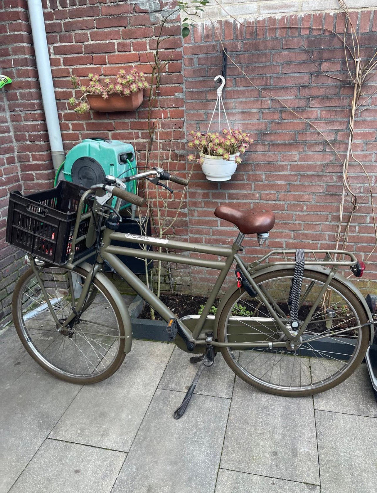 Herenfiets Popal, Velgrem, Versnellingen, Zo goed als nieuw, Ophalen