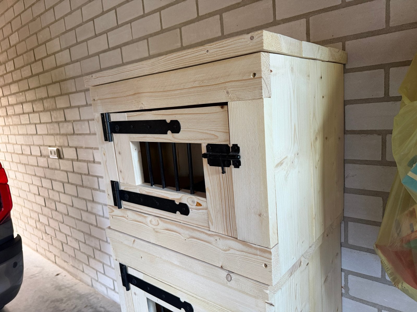 Steiger houten honden bench, Dieren en Toebehoren, Ophalen, Nieuw
