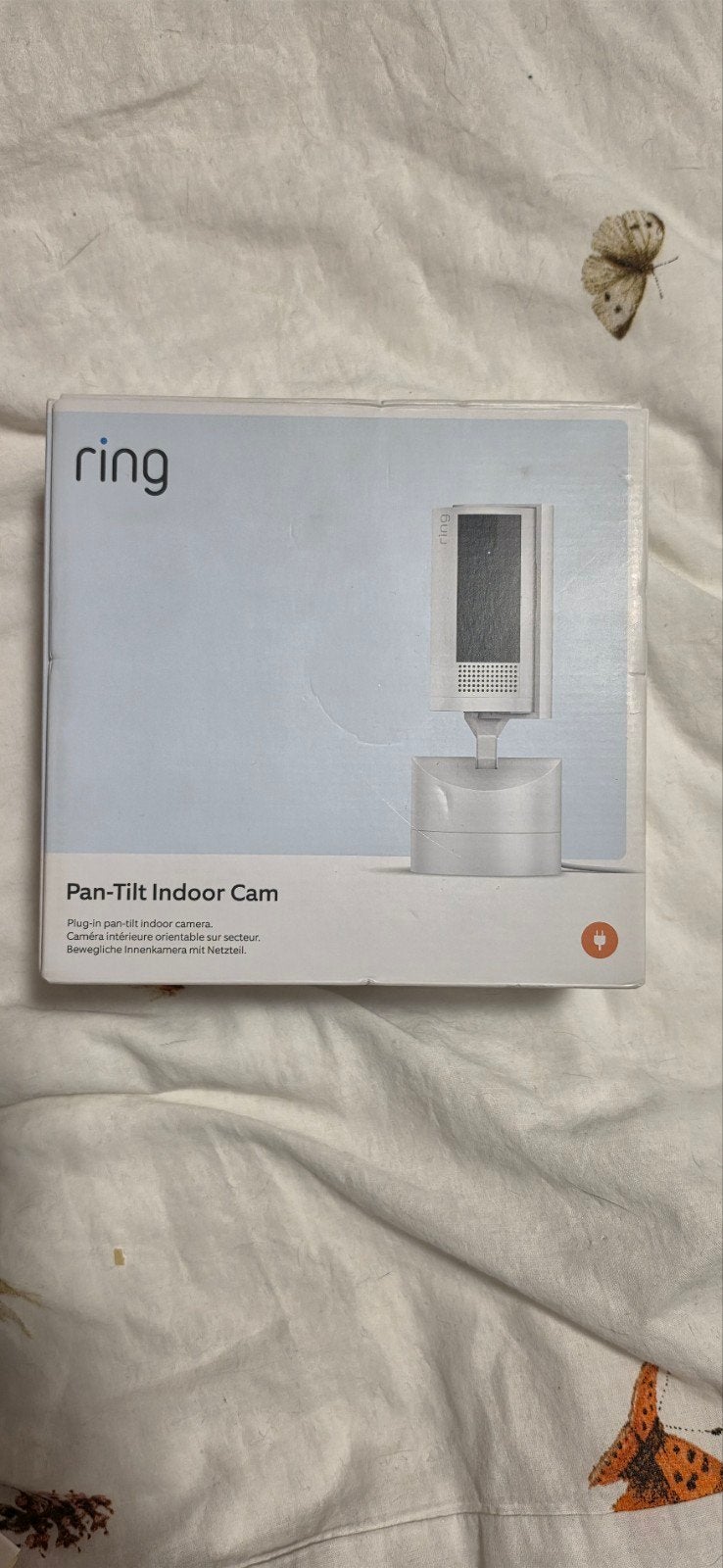 Ring binnen camera pan-till, Audio, Tv en Foto, Videobewaking, Ophalen of Verzenden, Zo goed als nieuw, Binnencamera