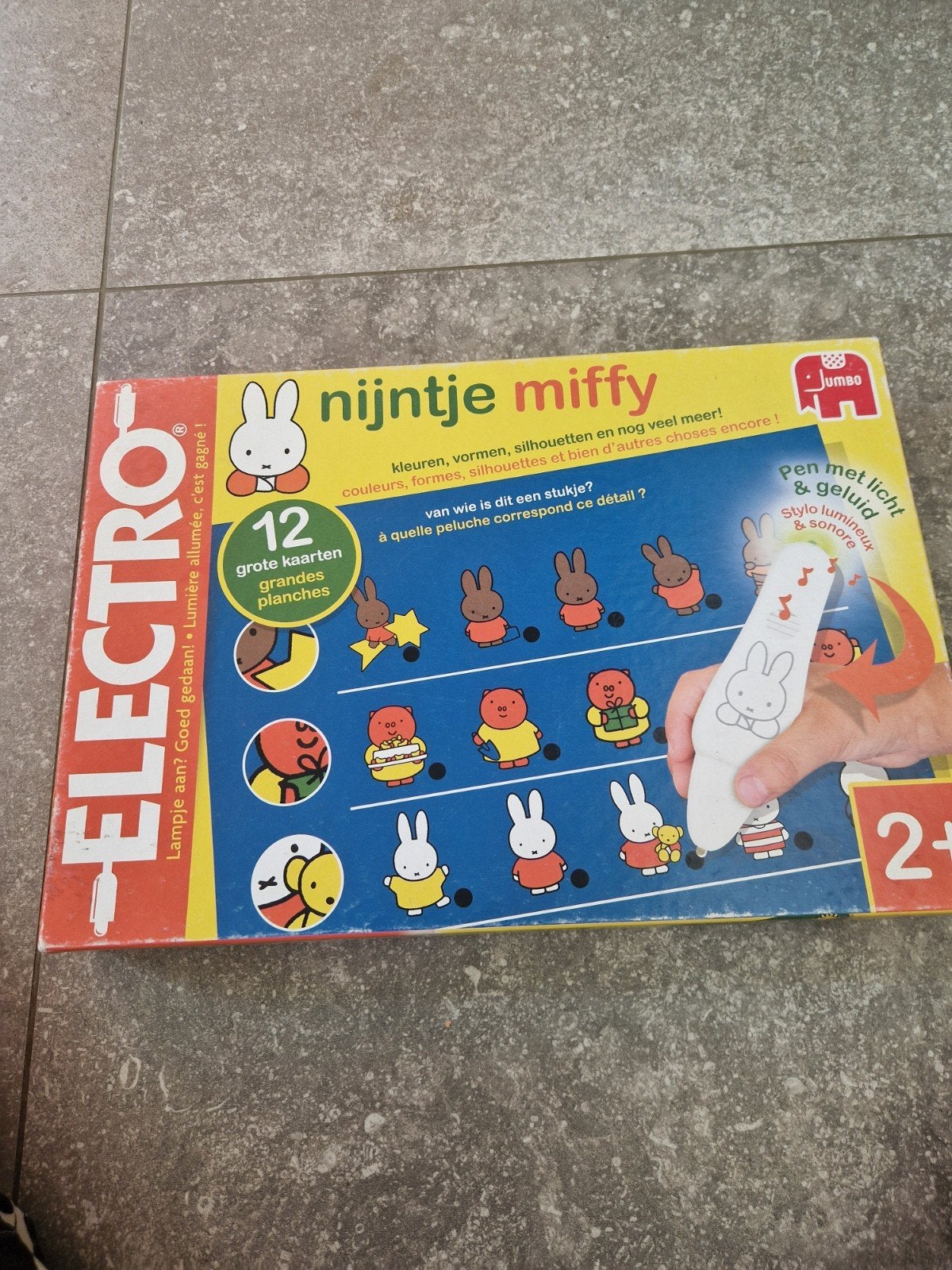 Jumbo Electro Nijntje - Leerzaam spel met licht en geluid, Ophalen of Verzenden, Gebruikt, Elektronica, Met licht