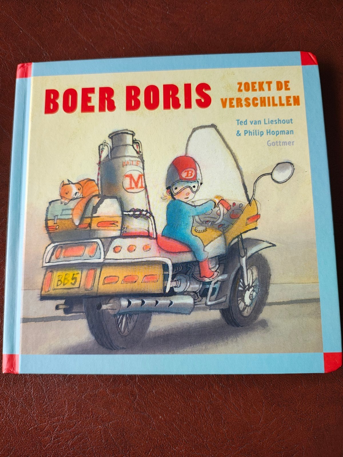Boer Boris Zoekt de Verschillen - Prentenboek, Boeken, Ophalen of Verzenden, Gelezen, Ted van Lieshout & Philip Hopman, Non-fictie