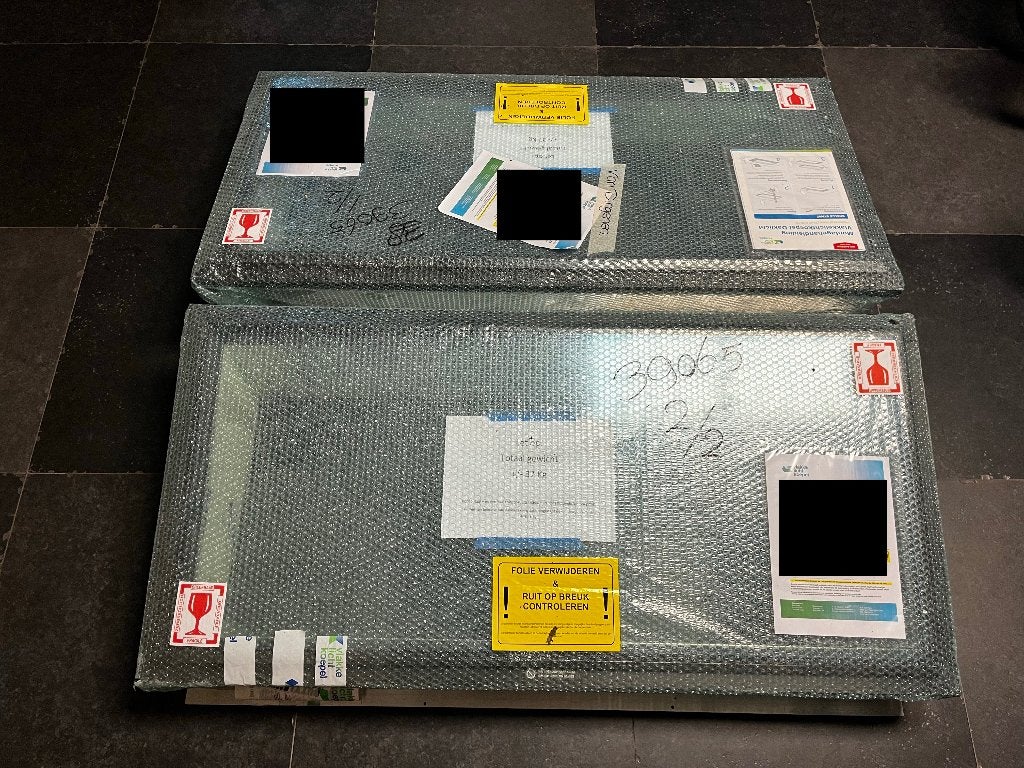 Lichtkoepel / dakraam 120 x 50 cm HR++ 2 stuks NIEUW!, Ophalen, Minder dan 80 cm, 80 tot 120 cm, Nieuw