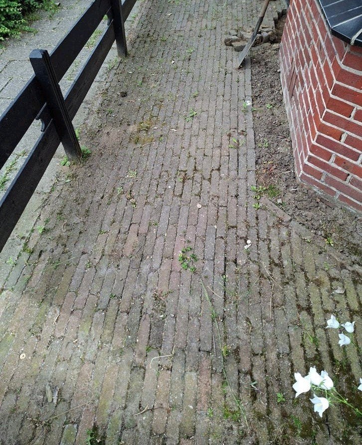 GRATIS klinkers, Tuin en Terras, Tegels en Klinkers, Ophalen, Gebruikt, Beton, Klinkers