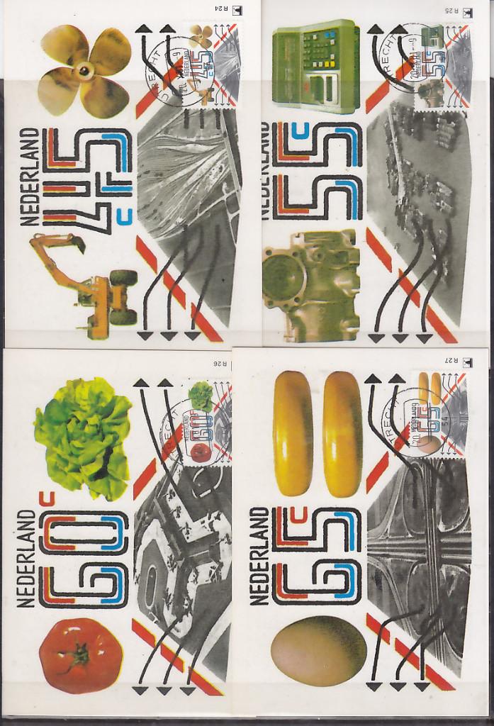 Maximum kaarten uitgave Zaanstad nr. 24-27, Ophalen of Verzenden, Briefkaart
