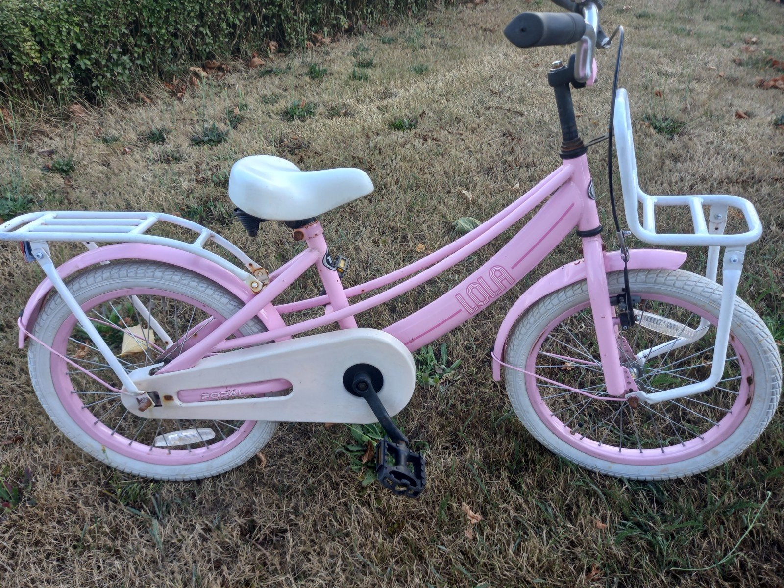 meisjes fiets, Fietsen en Brommers, Fietsen | Meisjes, Ophalen, Gebruikt, 18 inch