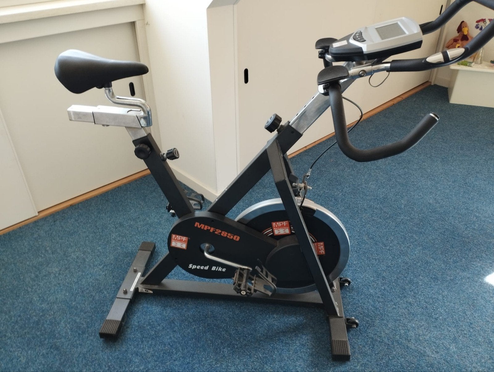 MPF 2850 Spinningfiets - Zo goed als nieuw, Ophalen, Spinningfiets, Zo goed als nieuw, Metaal