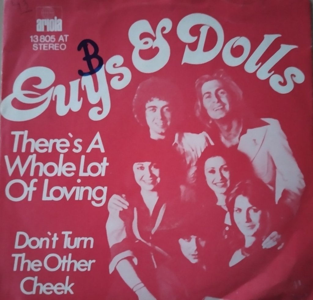 Guys & Dolls - There's a whole lot of loving, Fotohoes, 7 inch, Ophalen of Verzenden, Zo goed als nieuw
