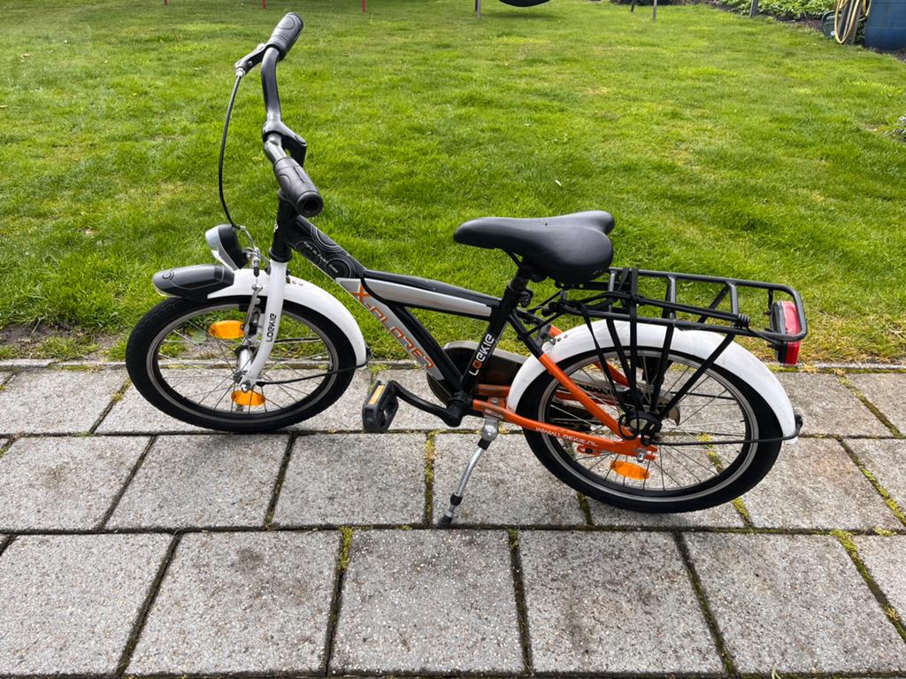 Loekie 18 inch fiets, Fietsen en Brommers, Fietsen | Kinderfietsjes, Ophalen, Gebruikt, Terugtraprem, 16 tot 20 inch