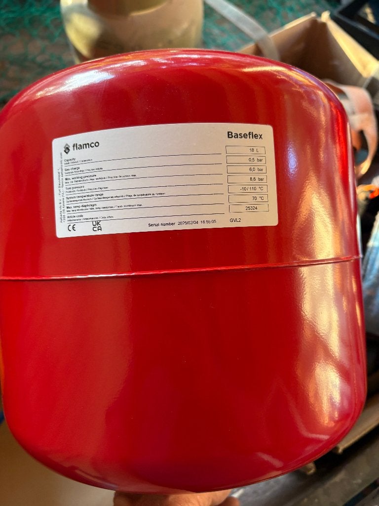 Drukvat cv expansie vat, Ophalen, 30 tot 80 cm, Cv-ketel of Combi-ketel, Nieuw