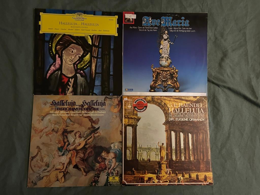 4 LP's Religieuze muziek klassiek (ook per stuk te koop), Ophalen of Verzenden, Gebruikt, 12 inch, Religie en Gospel