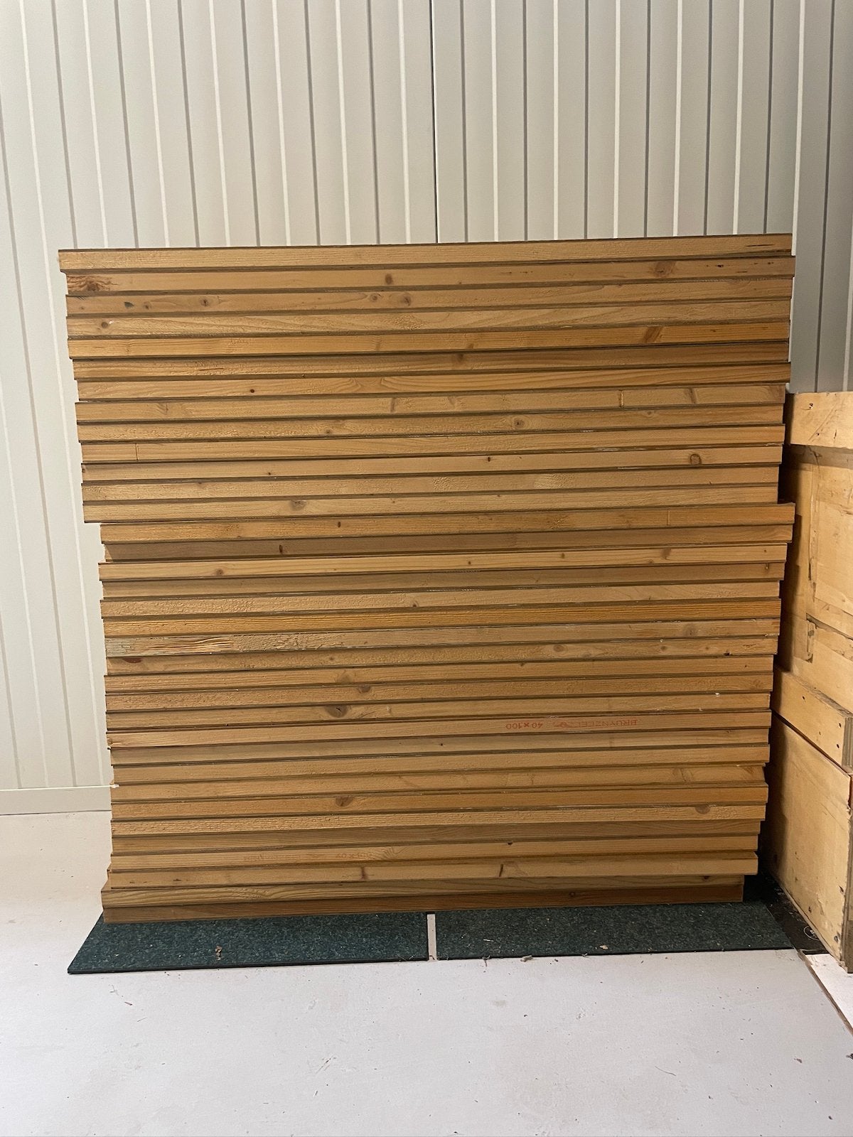 Bruynzeel stelling planken 40x100, Ophalen, Zo goed als nieuw