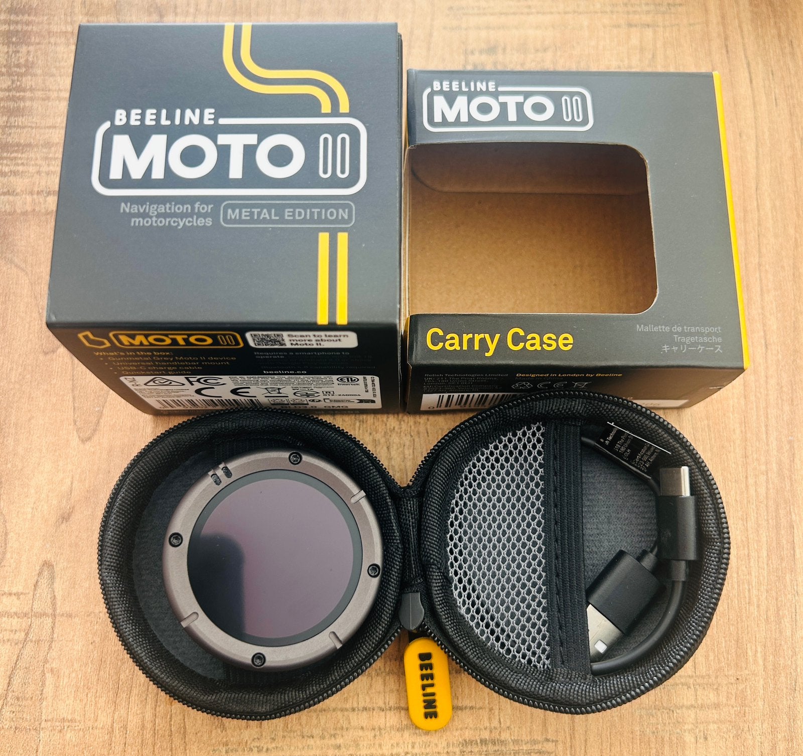 Beeline Moto II metal edition, Ophalen of Verzenden, Zo goed als nieuw