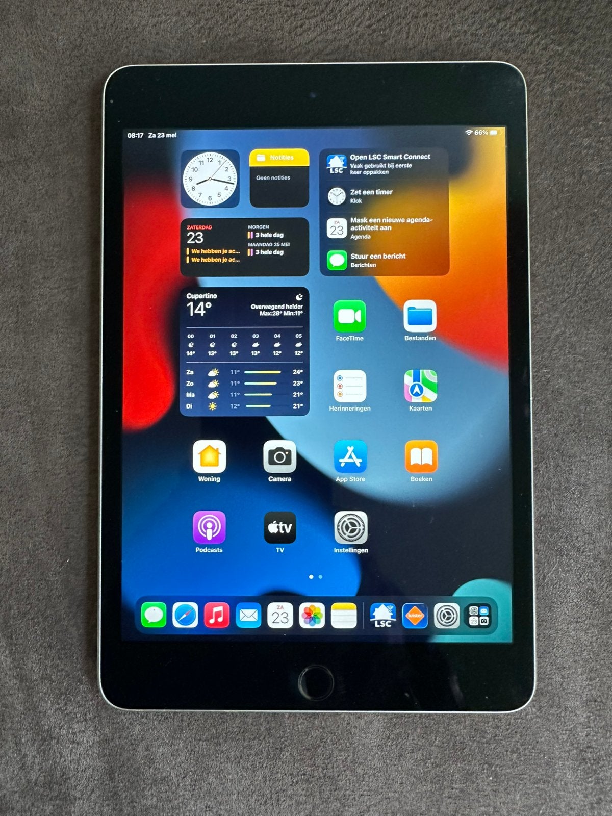 Apple Ipad Mini 4 - 128GB - spacegray, Computers en Software, Apple iPads, Ophalen, Zo goed als nieuw, 8 inch, Apple iPad
