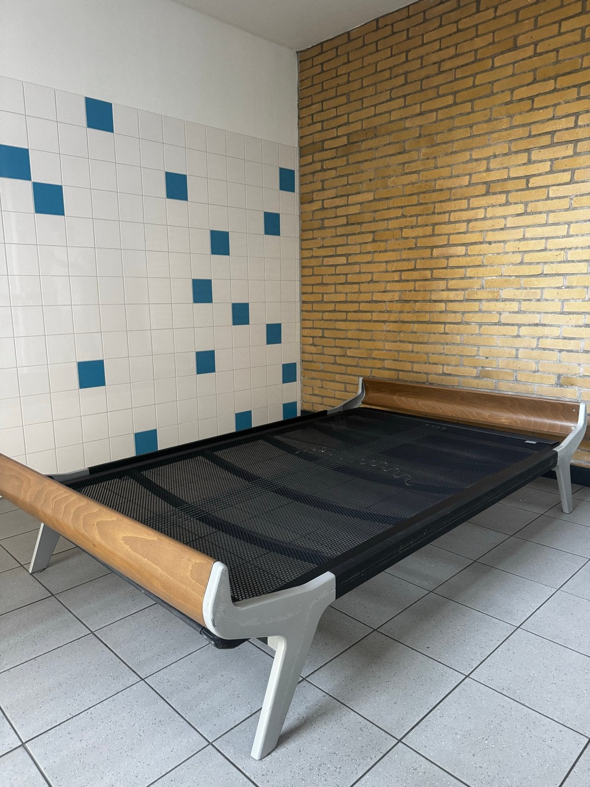 Auping bedframe 120x200 cm met perfecte vering, Ophalen, Gebruikt, Twijfelaar, 120 cm