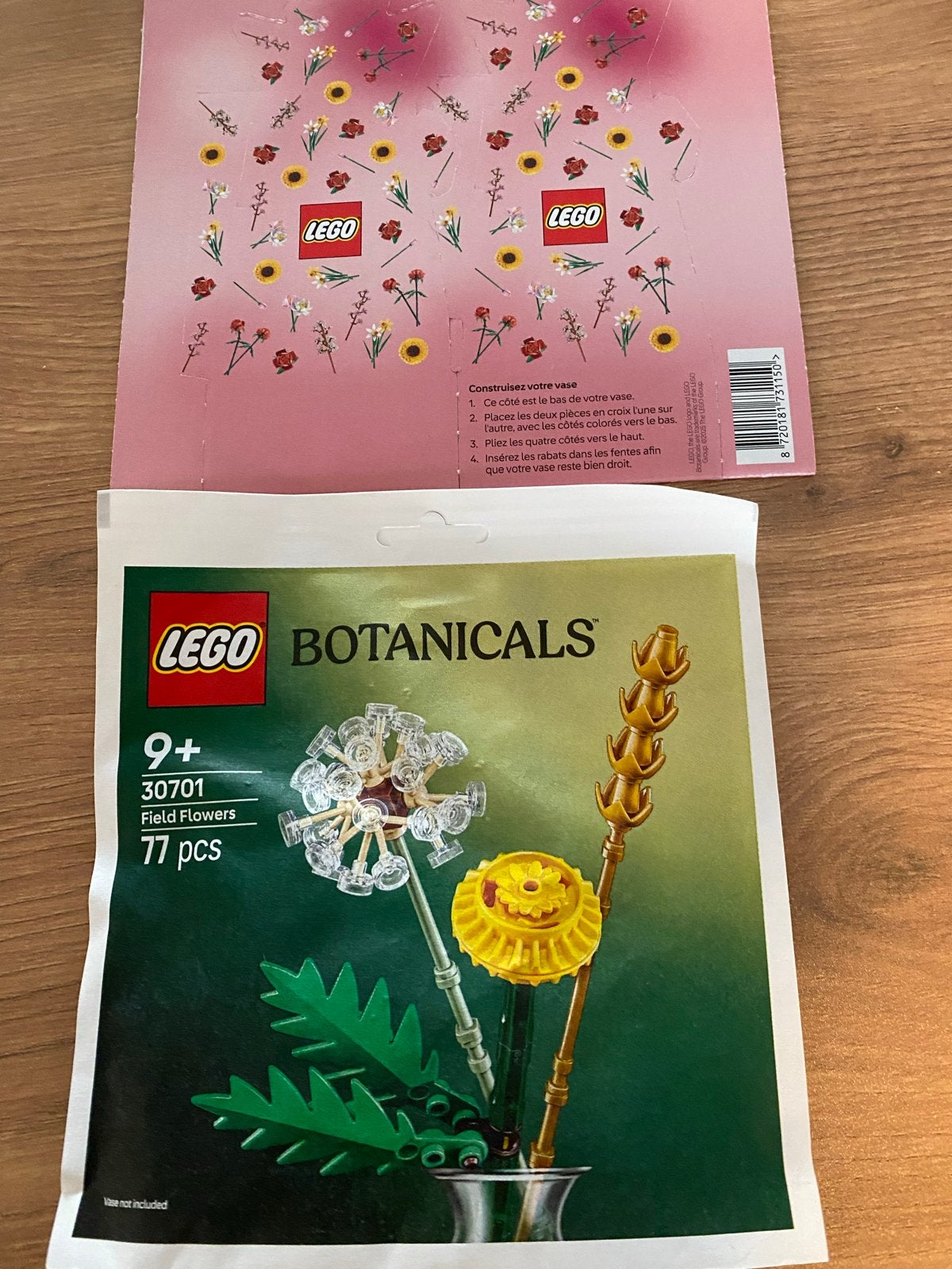Lego Botanical Field Flowers 30701 - Nieuw en Ongeopend, Overige thema's, Lego, Nieuw, Ophalen of Verzenden