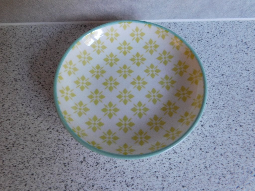 Bord 10 cm. Fuji Groen by Xenos, Overige merken, Ophalen of Verzenden, Zo goed als nieuw, Bord(en)