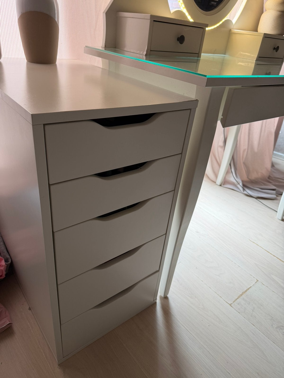 Alex ladekast IKEA, Minder dan 50 cm, 5 laden of meer, Ophalen of Verzenden, Zo goed als nieuw