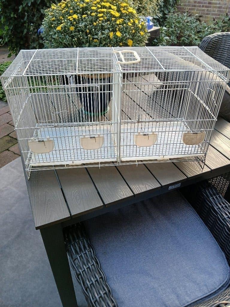 traliekooi, Ophalen, Gebruikt, Kunststof, Vogelkooi