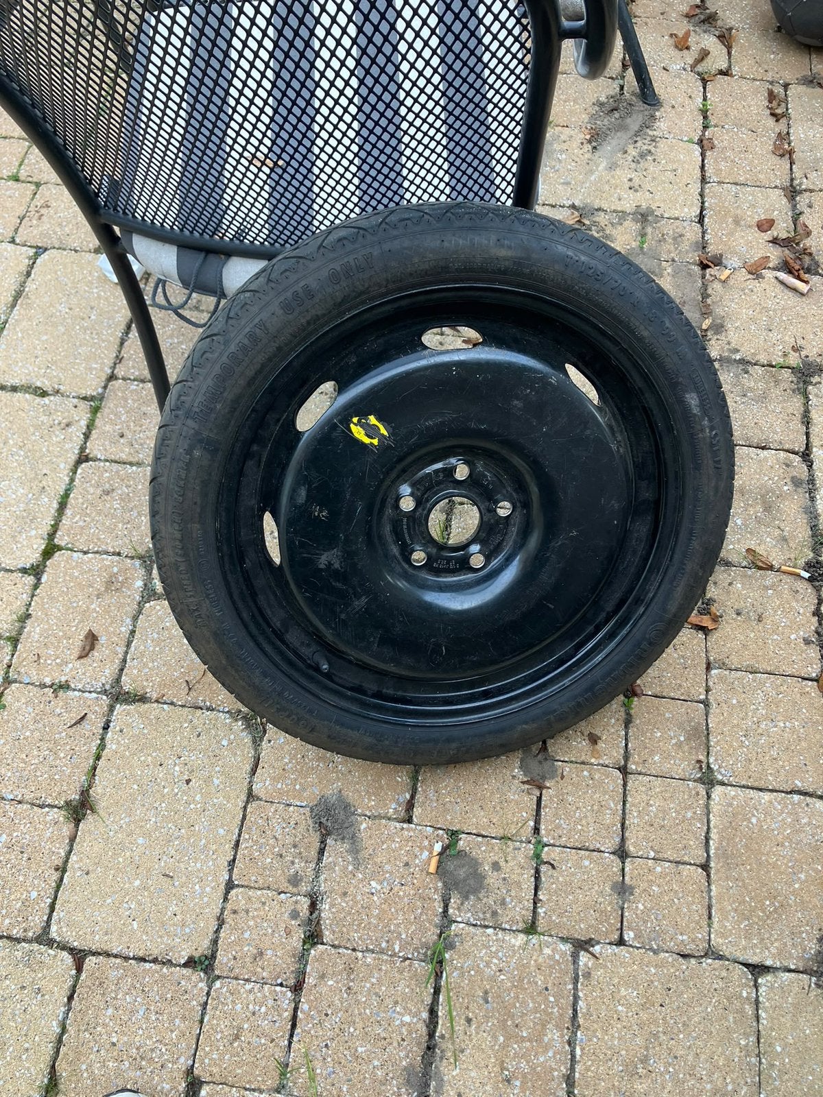 Continental reserwiel / thuiskomer VW / Audi 18 inch, Auto-onderdelen, Ophalen, 18 inch, Gebruikt, Banden en Velgen