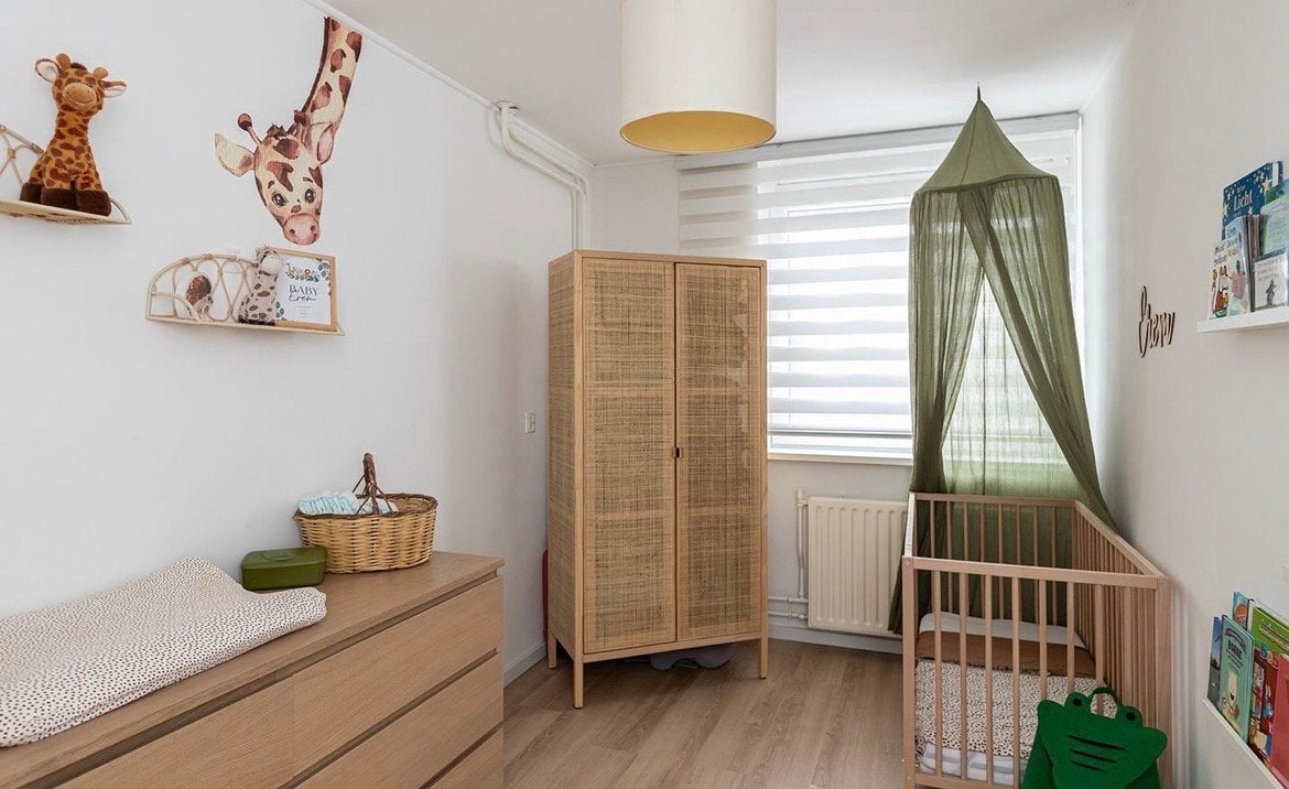 Webbing Kledingkast 180x85x45cm - Stijlvol & Ruim, Huis en Inrichting, Kasten | Kledingkasten, Ophalen, 50 tot 100 cm, Zo goed als nieuw