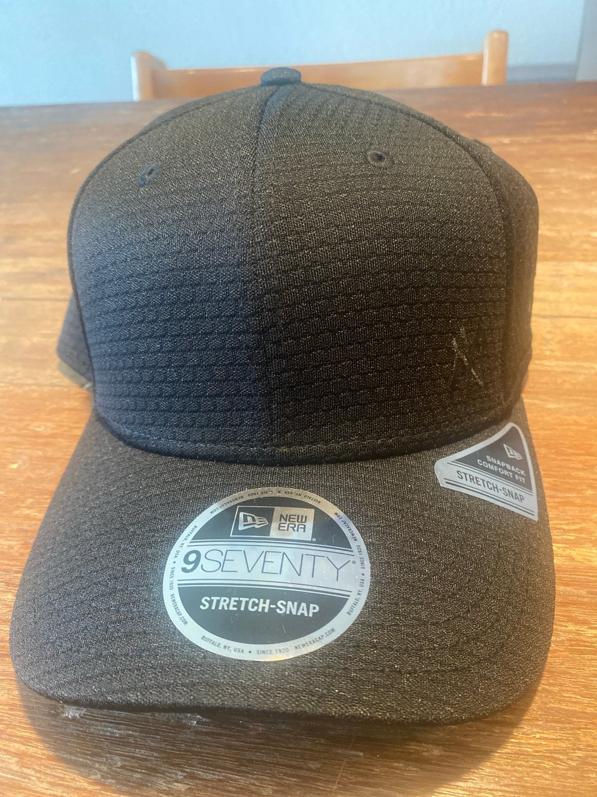 New Era 9SEVENTY Stretch-Snap Pet Zwart - One Size, Ophalen of Verzenden, Nieuw, One size fits all, Pet
