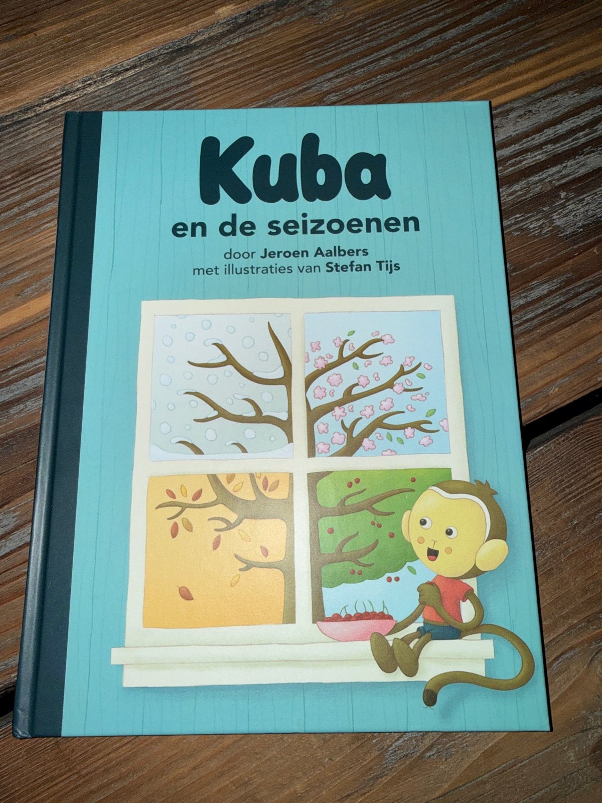 Kuba en de seizoenen - Jeroen Aalbers (Kinderboek), Ophalen of Verzenden, Zo goed als nieuw, Sprookjes
