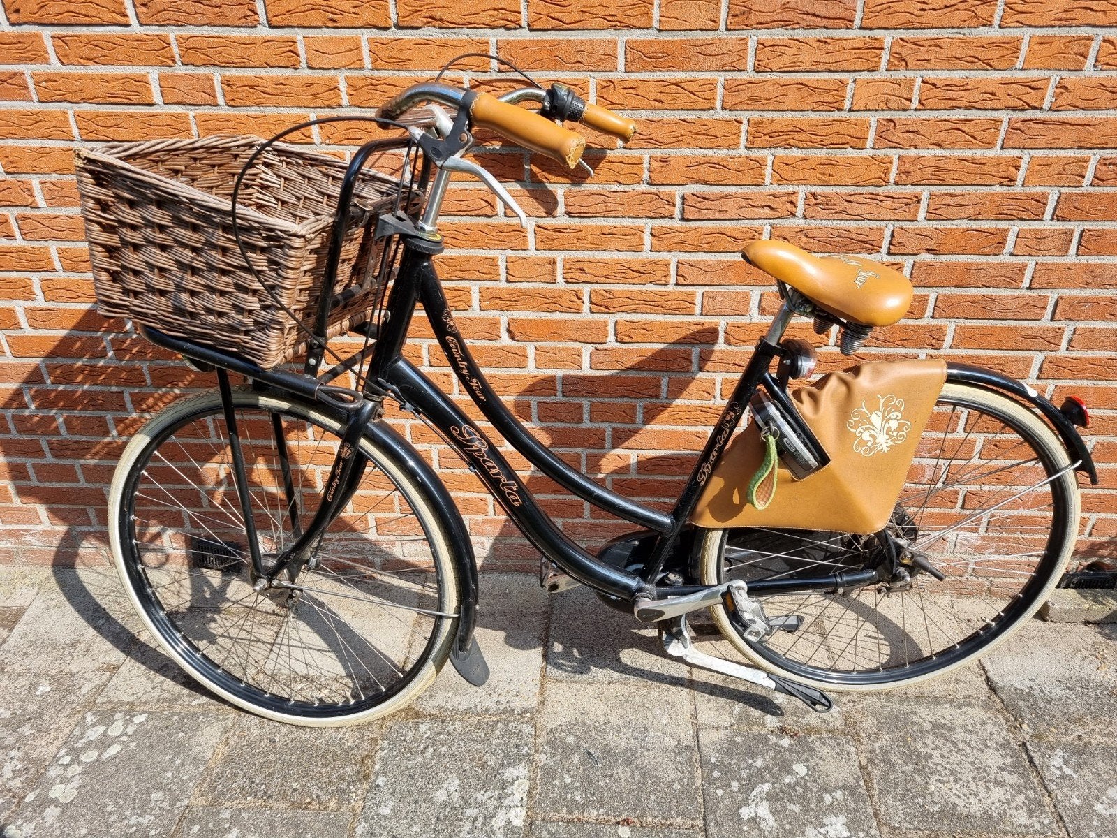 Sparta Country Tour damesfiets met mand, Fietsen en Brommers, Fietsen | Dames | Damesfietsen, Ophalen, Sparta, Versnellingen, 53 tot 56 cm