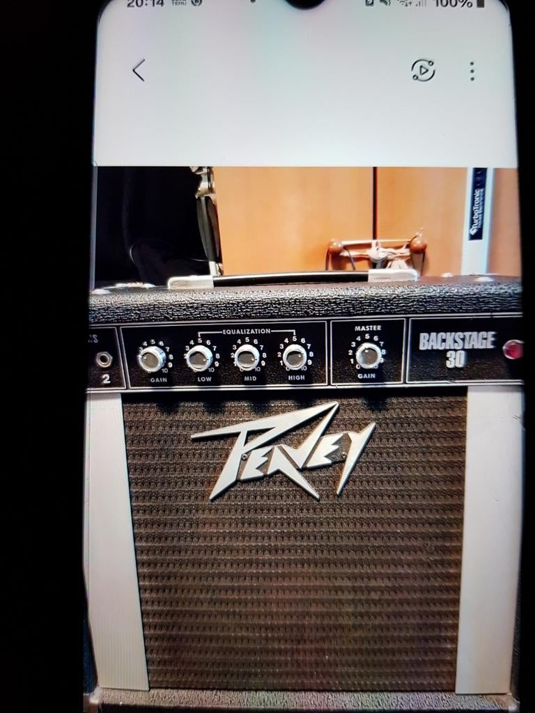Peavey Backstage 30 gitaarversterker, Muziek en Instrumenten, Versterkers | Bas en Gitaar, Ophalen of Verzenden, Gebruikt, Gitaar