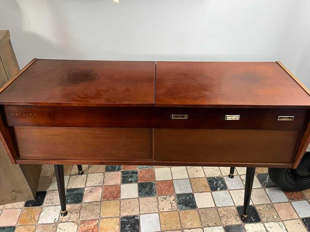 Vintage Philips radiomeubel met platenspeler jaren ‘60, Ophalen