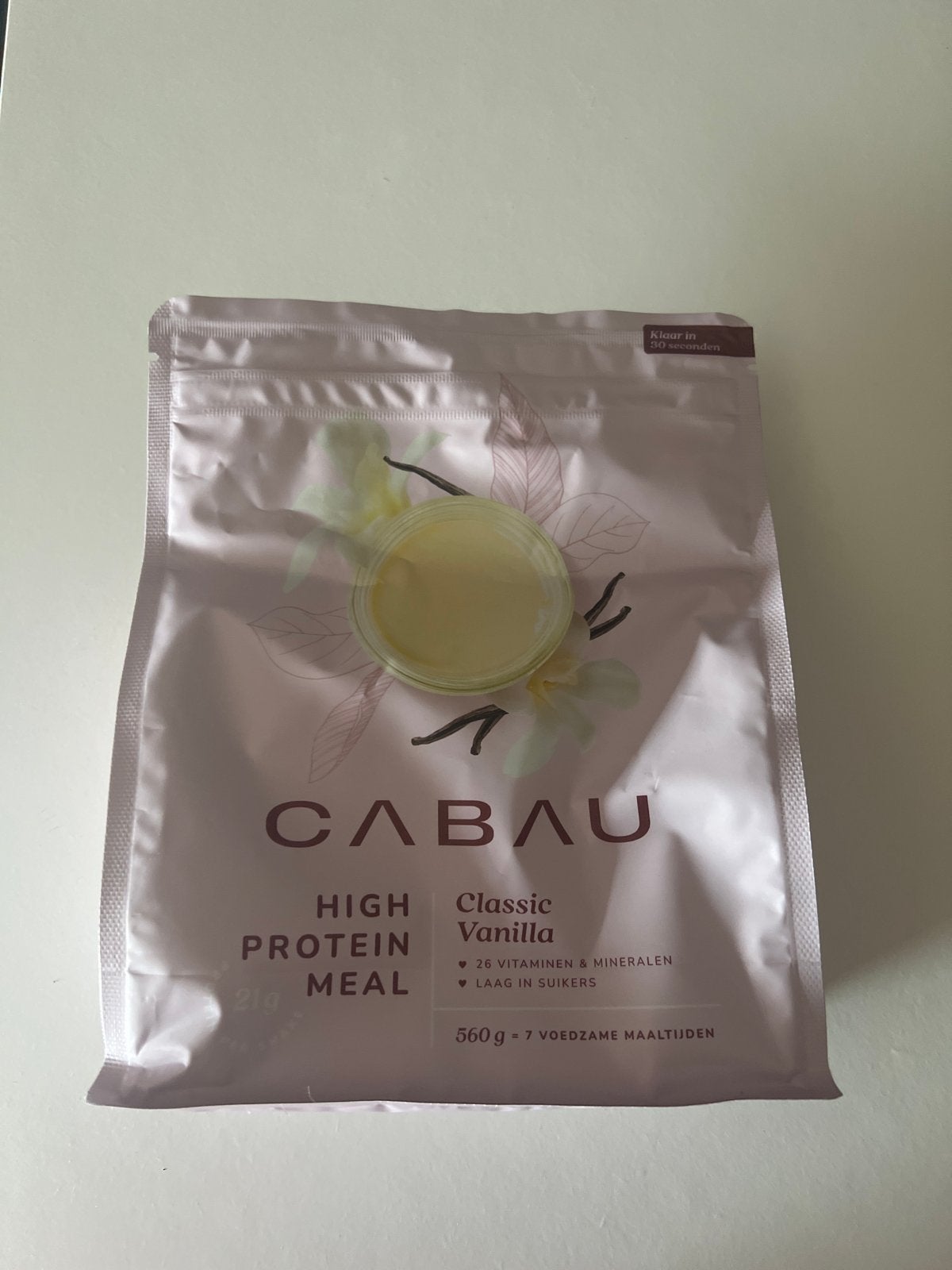 Cabau High Protein Meal Classic Vanilla 560g, Ophalen of Verzenden, Nieuw, Poeder of Drank