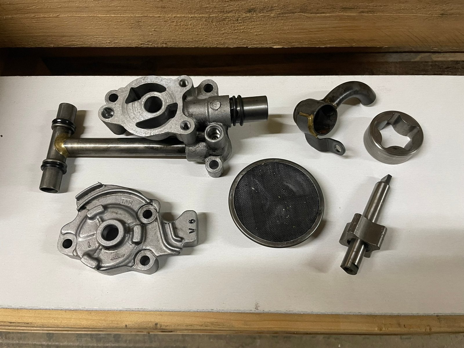 Honda Africa Twin XRV750 RD04 Oliepomp Onderdelen, Motoren, Ophalen of Verzenden, Gebruikt