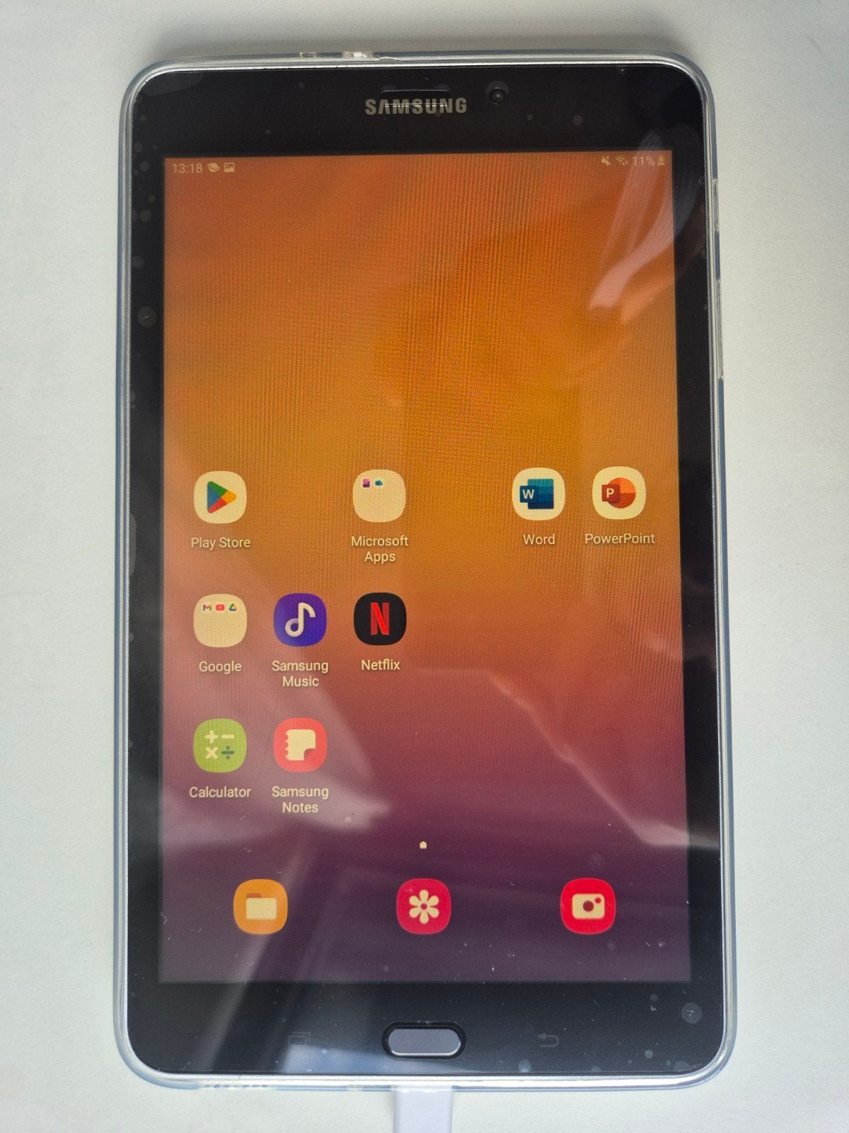 samsung tab a, Ophalen, Gebruikt, Zwart, Touchscreen