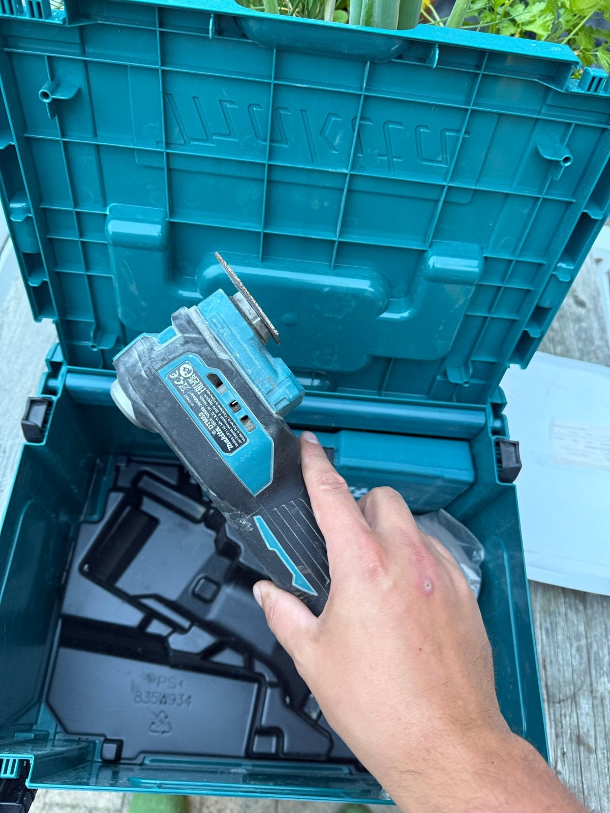 Makita DTM52Z Accu Multitool - Zo goed als nieuw, Ophalen of Verzenden, Zo goed als nieuw