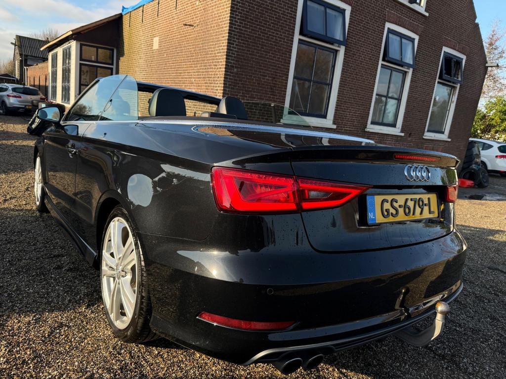 Audi A3 Cabriolet 1.8 TFSI Ambition Pro Line S Open Days Cam, Auto's, Audi, Gebruikt, 4 cilinders, Cabriolet, Zwart