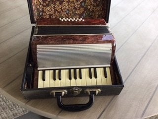 KLEINE ACCORDEON te koop, Ophalen of Verzenden, Gebruikt, Overige merken