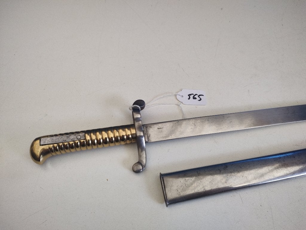 Sabel # 565 - Kinder bajonet Chassepot  - lengte 57 cm, Verzenden, Landmacht, Overige gebieden, Zwaard of Sabel