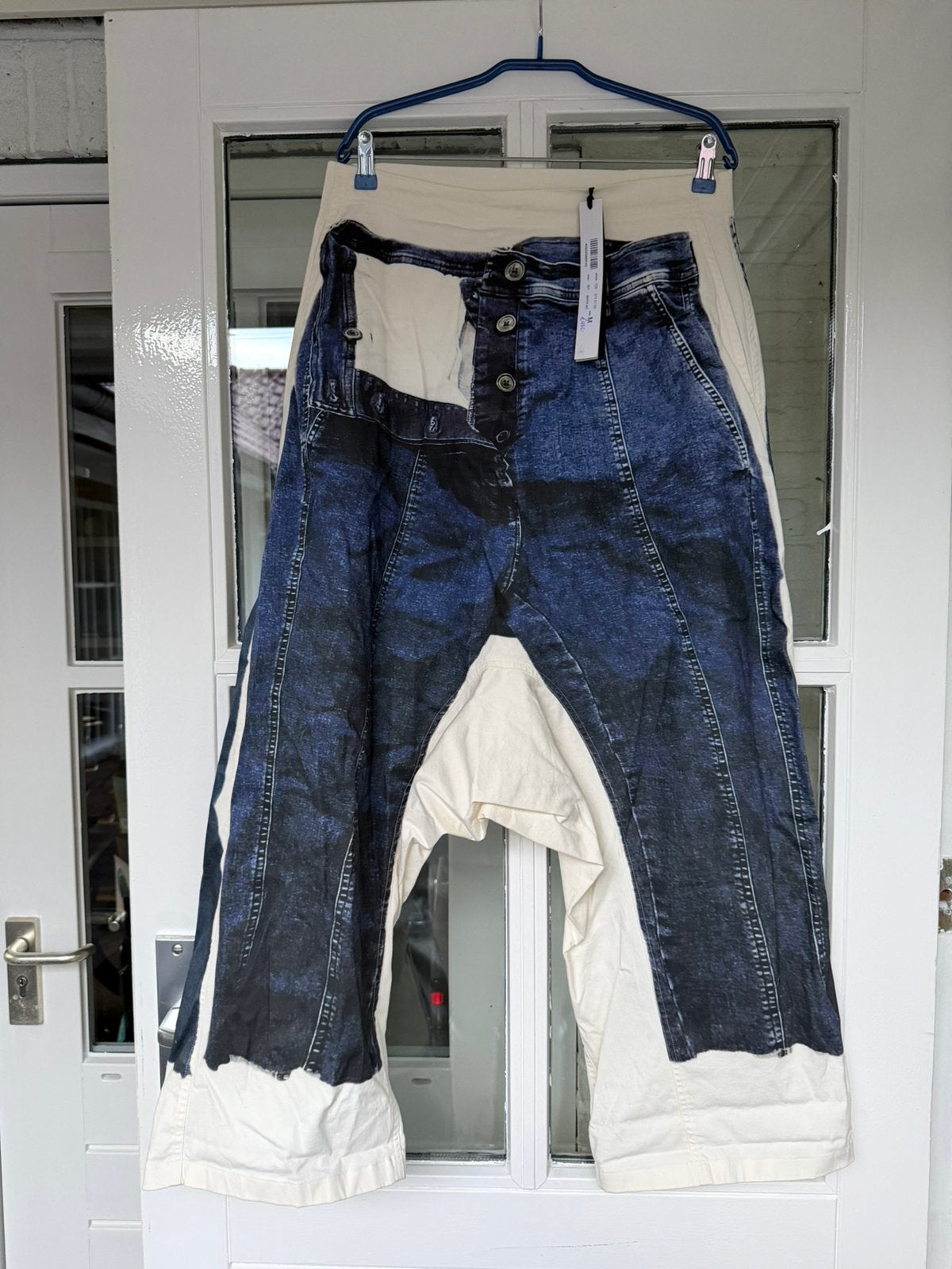 Denim print harembroek Rundholz Dip mt M/L, Maat 38/40 (M), Rundholz, Nieuw, Lang