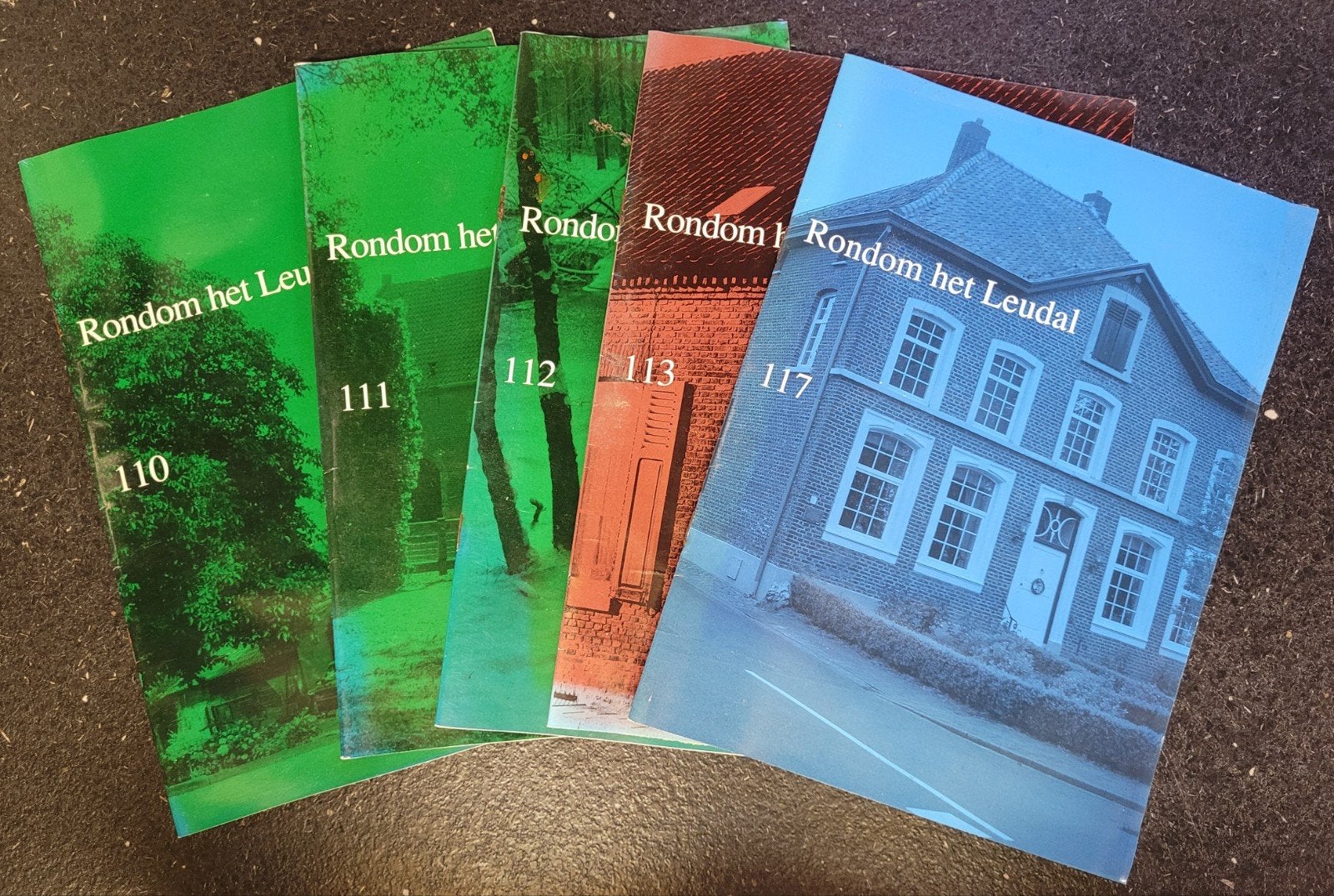 Rondom het Leudal - Tijdschriftenreeks (5 stuks), Ophalen of Verzenden, Gelezen, Overige typen