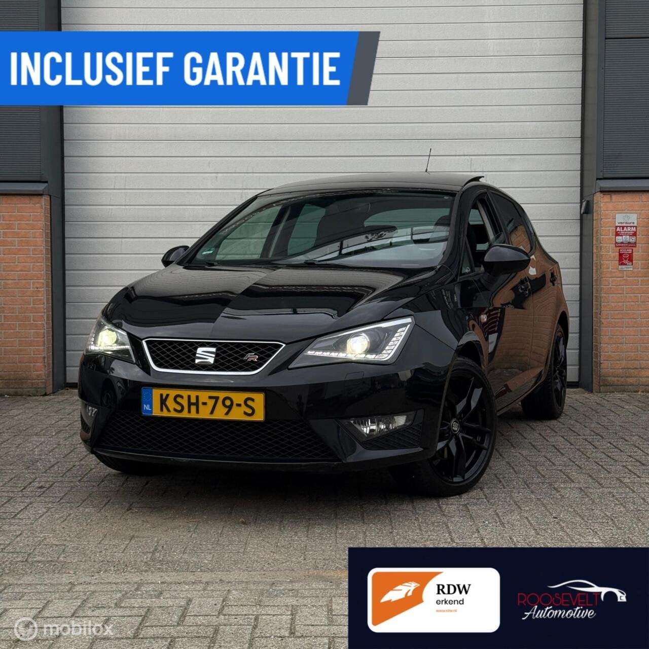 Seat Ibiza 1.0 EcoTSI FR Connect DSG Automaat / PANO / FULL, Auto's, Seat, Automatische klimaatregeling, Gebruikt, Bedrijf, 570 kg