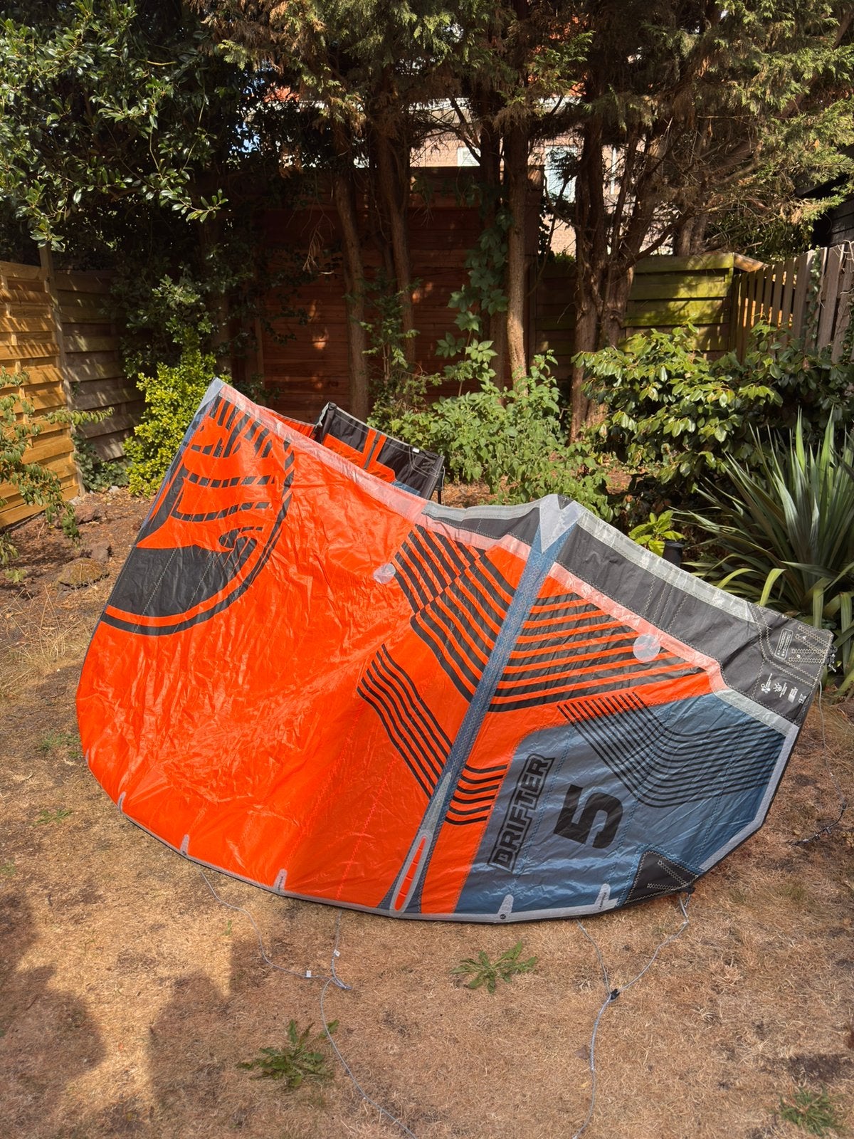 Cabrinha Drifter 5m, Geen board, Ophalen, Zo goed als nieuw, 5 m²