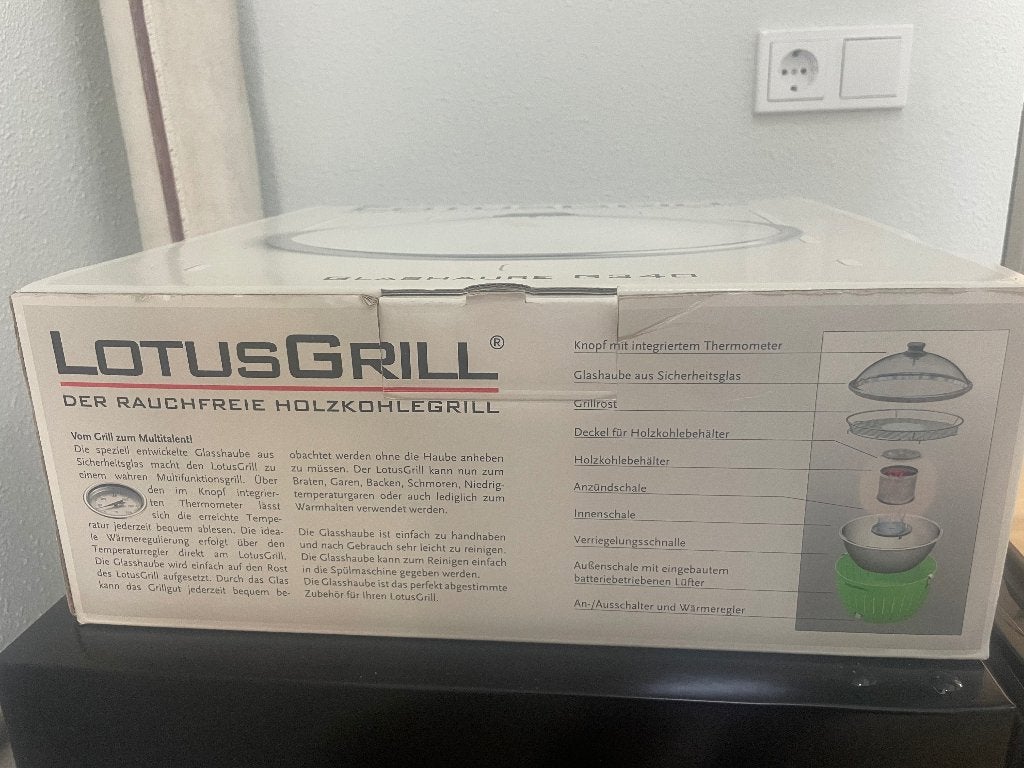 Lotusgrill tafelbarbecue nieuw 139€, Tuin en Terras, Ophalen of Verzenden, Zo goed als nieuw, LotusGrill