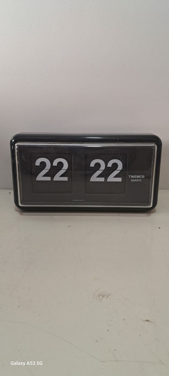 Twemco Flipklok: Iconische Jaren 70 Design Klok, Ophalen of Verzenden