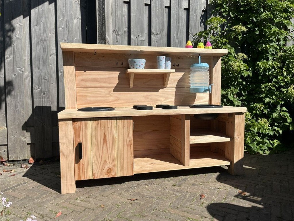 Speelkeuken, modderkeuker, buitenkeuken voor kinderen, Kinderen en Baby's, Ophalen of Verzenden, Zo goed als nieuw