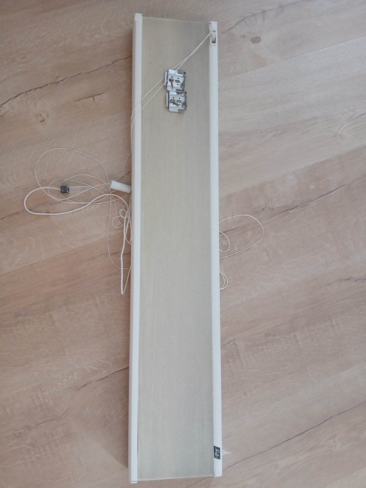 Plisségordijn Luxaflex - Beige/Creme - 76x245cm, Ophalen, Inclusief montageonderdelen, Gebruikt, Beige